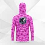 Ladies Pink Fish Camo Fishing Shirt – Hoodie – Salty Dog Fishing Apparel